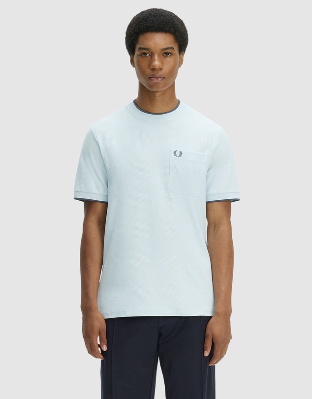 Fred Perry - Pocket Detail Pique T-Shirt