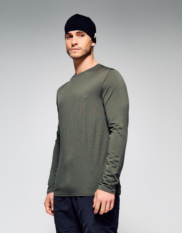 Kathmandu - 100% Merino Long Sleeve Crew Top