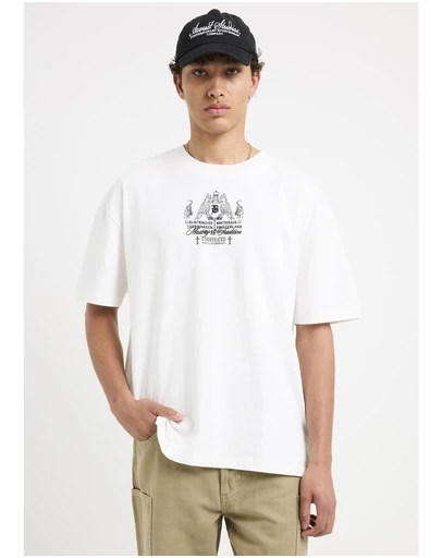 Black Noise White Rain - Performance T-Shirt