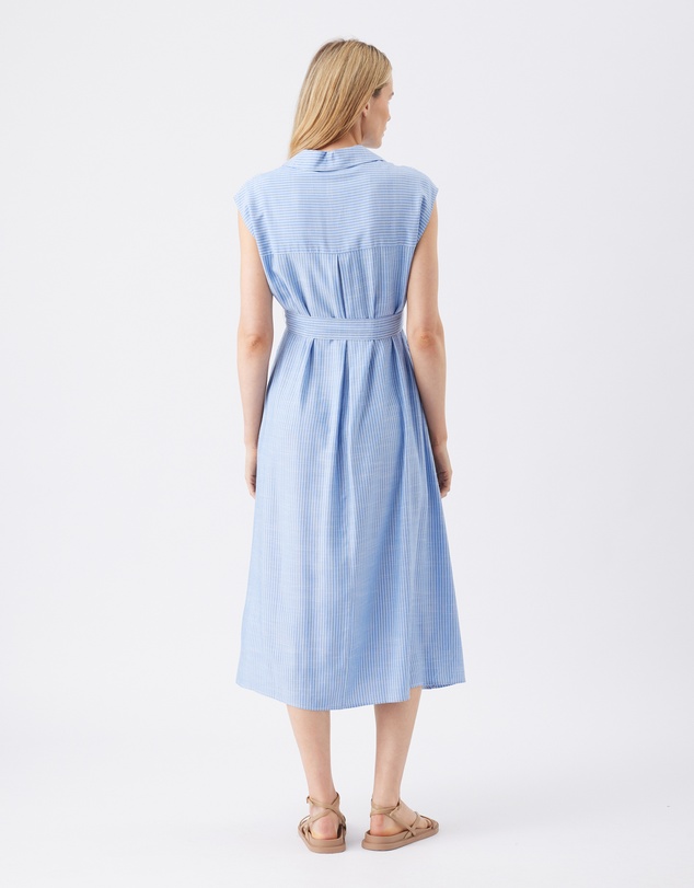 Ripe Maternity - Abby Stripe Shirt Dress