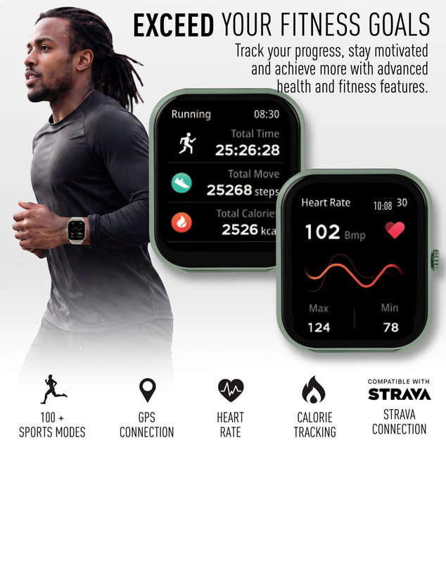 Reflex Active - Nexus Lite Green Smart Watch