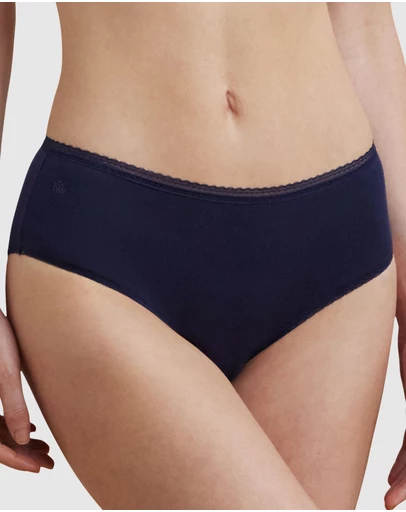 Lauren by Ralph Lauren - Cotton & Lace Hipster Brief