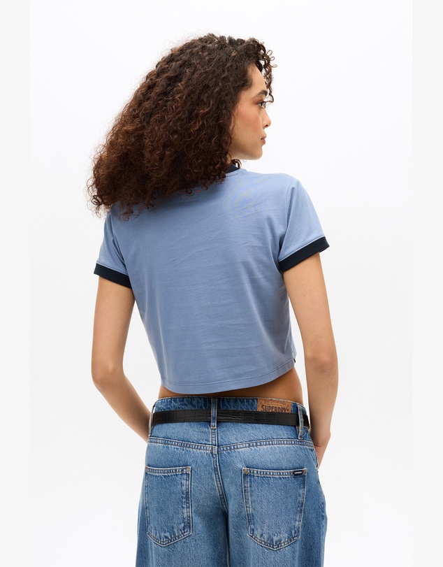 Superdry - Athletic Essentials Ringer Slim Fit Tee