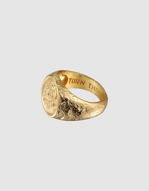 Haze & Glory - ICONIC EXCLUSIVE - Ring Signet Men Tide 925 Sterling Silver