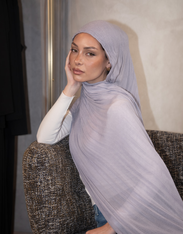 Mod Squad - Luxe Rayon Hijab - Lilac 10