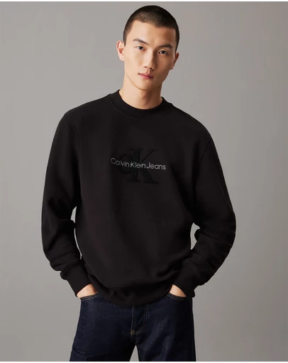 Calvin Klein Jeans - Chenille Monogram Sweatshirt