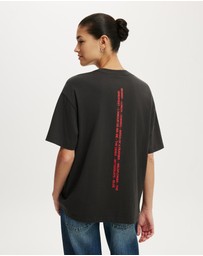Cotton On - The Lcn Music Boxy Graphic Tee