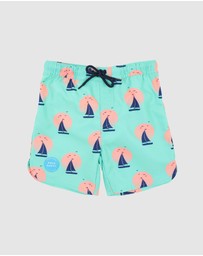 Minihaha - Jarvis Green Boardshorts - Kids