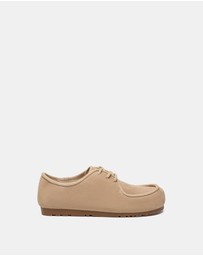 EVERAU - EverAU Ugg Brandon Cow Suede Upper Loafer Oxfords Flats