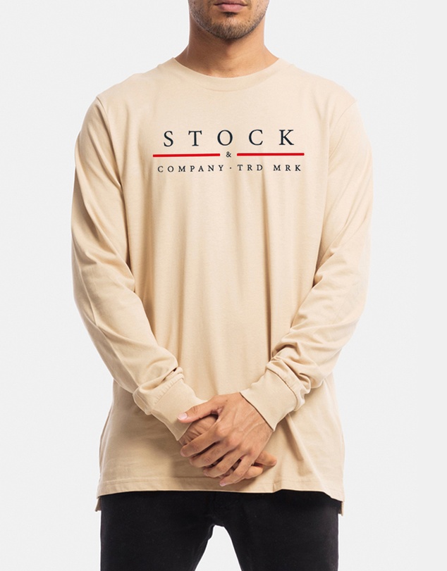 Stock & Co. - Red Line Long Sleeve Tee
