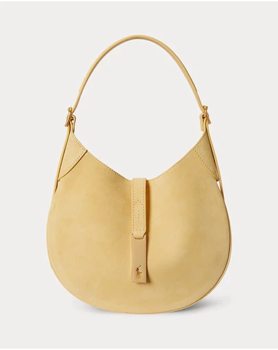 Polo Ralph Lauren - Polo ID Suede Small Shoulder Bag