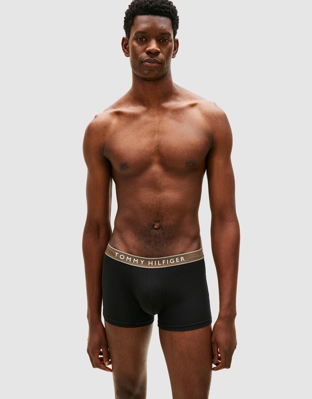 Tommy Hilfiger - 3-Pack Essential Logo Waistband Trunks