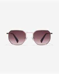 Hawkers Co - HAWKERS - Silver Smoke Brown SIXGON  Sunglasses for Men and Women UV400