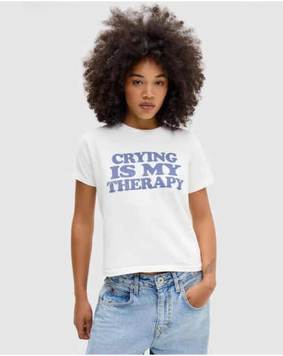 BDG By Urban Outfitters - BDG Therapy Relaxed T-Shirt