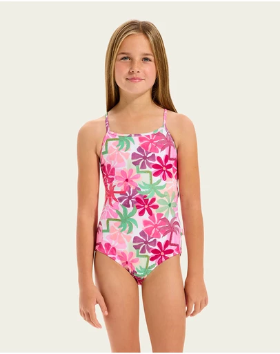 Seafolly - Paradise Tie One Piece - Teens
