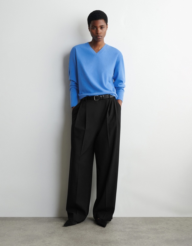 COS - Relaxed Twill Wide Leg Trousers