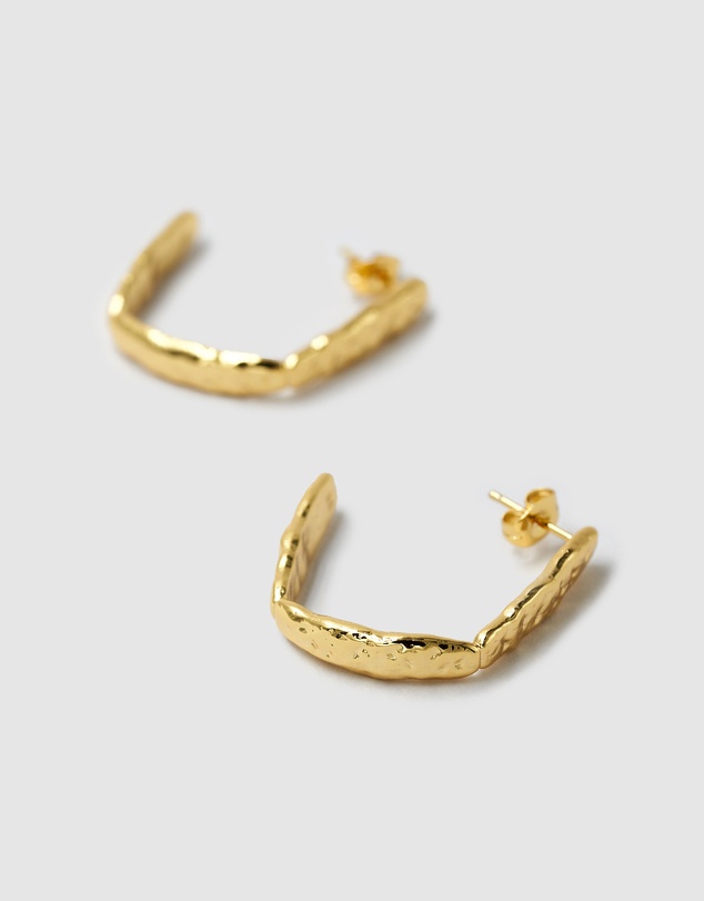 Brie Leon - Frida Stud Hoop Earrings