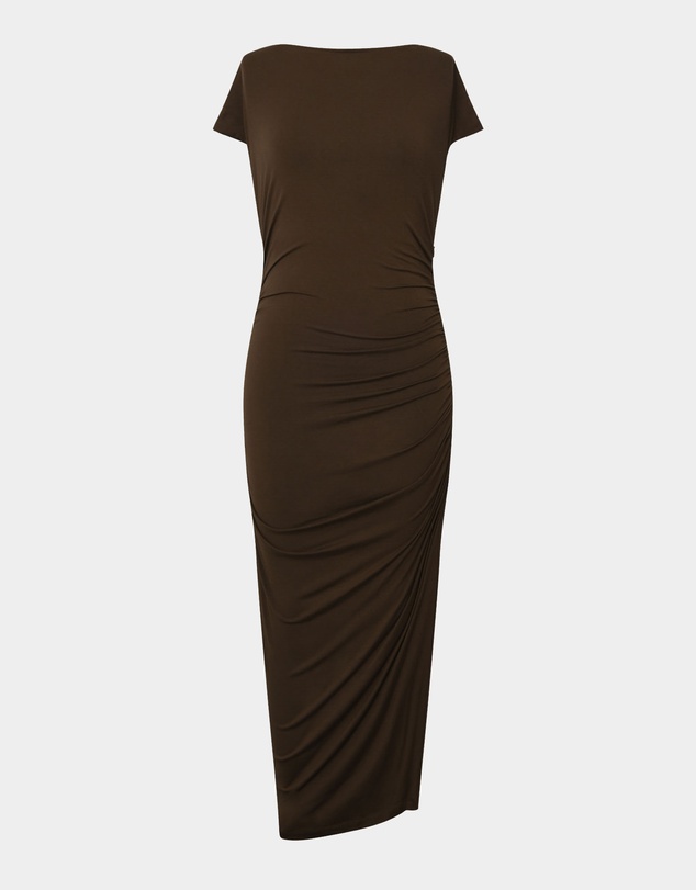 Forcast - Mia Ruched Jersey Dress