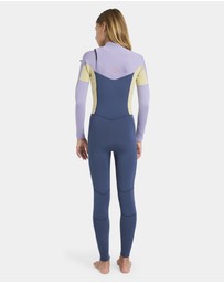 Billabong - Girls 8 to 16 4/3Mm Synergy Natural GBS Chest Zip Long Sleeve Fullsuit