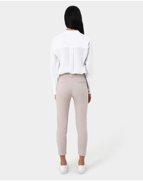 Forcast - Josie 2 Cropped Notch Pants