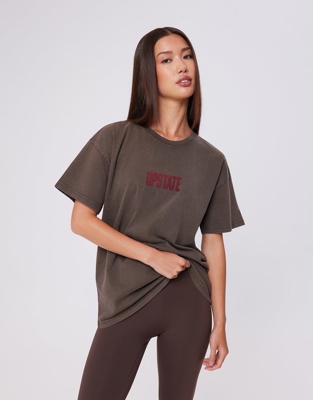 Upstate - Thrive Tee - Washed Ground Coffee