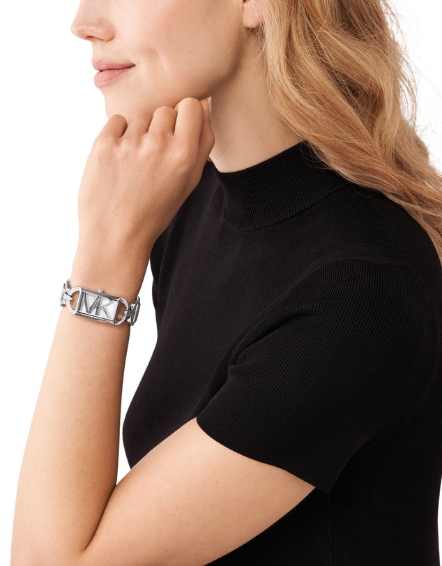 Michael Kors - Mk Empire Silver Tone Analogue Watch
