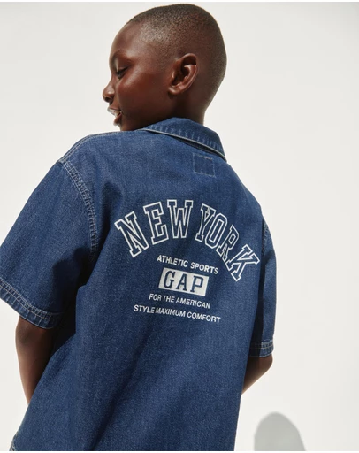 GAP - SS Graphic Denim - Teens