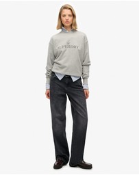 Superdry - Mid Rise Wide Leg Jean