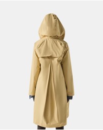Hunter - Women’s Originals Rain Mac in Warm Sand