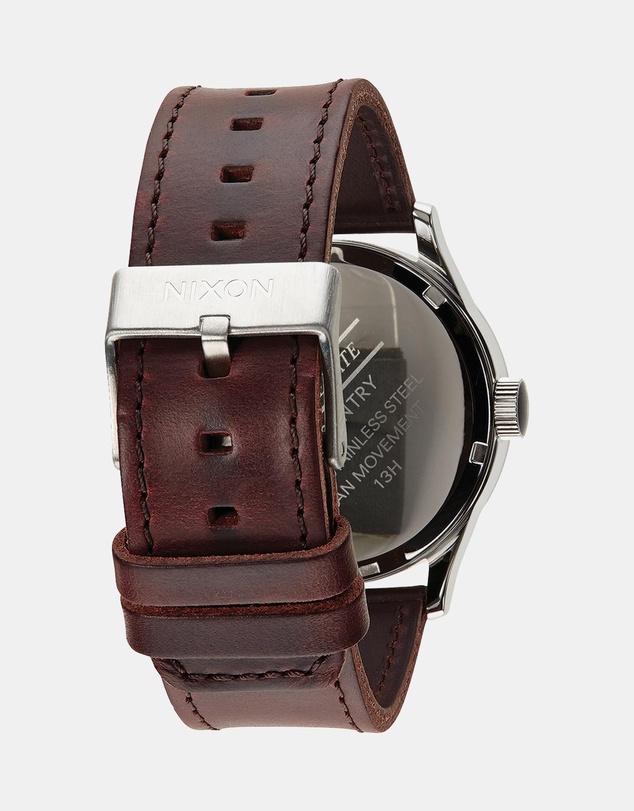 Nixon - Sentry Leather Watch