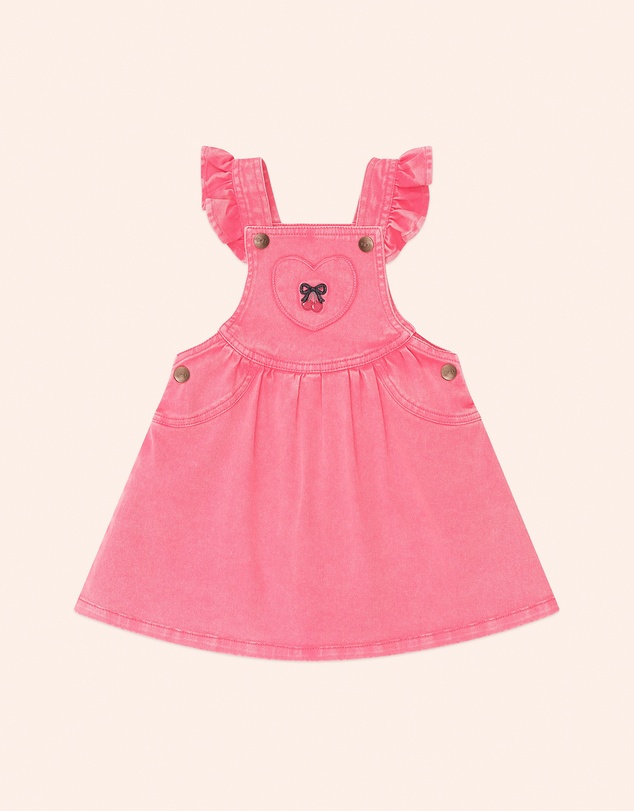 Huxbaby - Vintage Cherry Pinafore - Babies-Kids