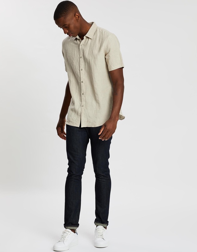 Merlino Street - Linen Button-Up Shirt