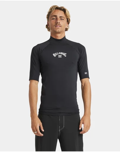 Billabong - Mens All Day Arch Short Sleeve Rash Vest