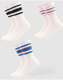 High Heel Jungle - Sophomore Premium Cotton Sock Set – 3 Pairs