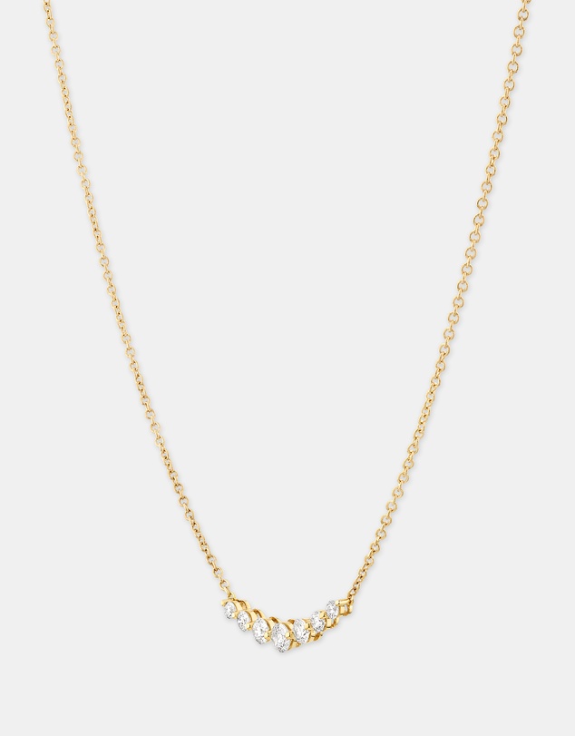 Michael Hill - Necklace with 0.25 Carat TW of Diamonds in 18kt Yellow Gold