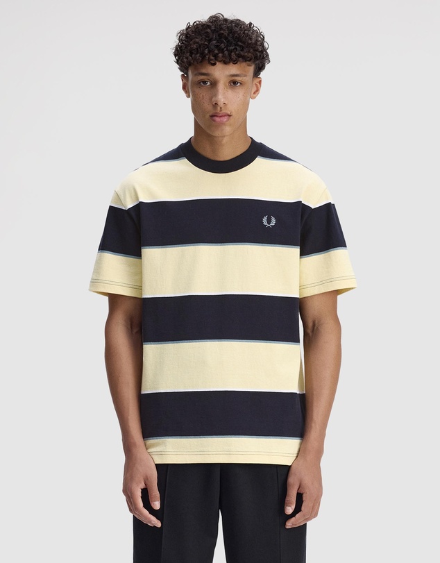 Fred Perry - Striped Relaxed T-Shirt