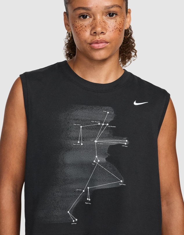 Nike - Swift Dri-FIT Sleeveless Running T-Shirt