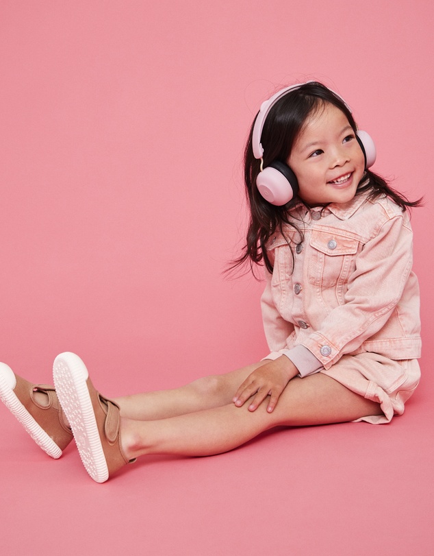 Kreafunk - Kreafunk Kids Buzz Bluetooth Headphones W/ Anc - Dusty Rose