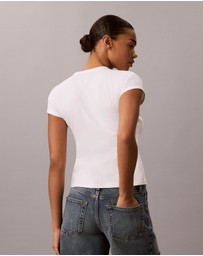 Calvin Klein Jeans - Pride Monologo Baby Tee