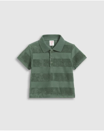 Seed Heritage - Texture Stripe Polo