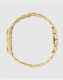 Maxum - Sydney - White Dial, Gold Tone Case & Bracelet