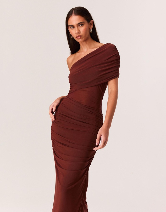 SNDYS - Kimberly One Shoulder Maxi Dress