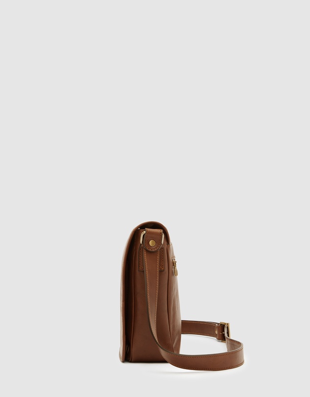 Republic of Florence - The Aurelian Brown Leather Messenger