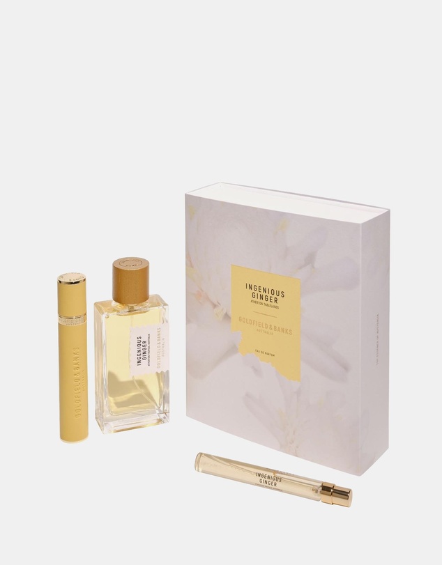 Goldfield & Banks - Ingenious Ginger Deluxe Coffret - 100ml + 10ml + Leather Case