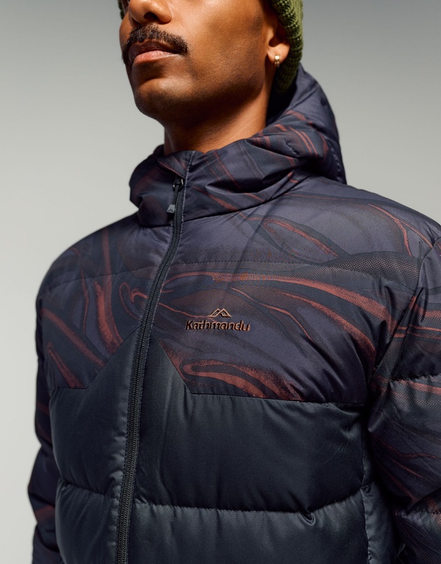 Kathmandu - Epiq Hooded Down Puffer 600 Fill Warm Winter Jacket