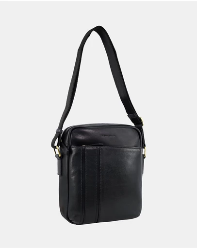 Pierre Cardin - Pierre Cardin Men's Leather Versatile Crossbody Bag
