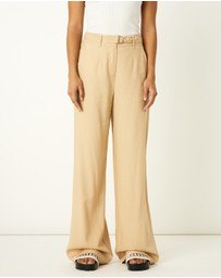 Dazie - Azalea Light Weight Linen Blend Pants