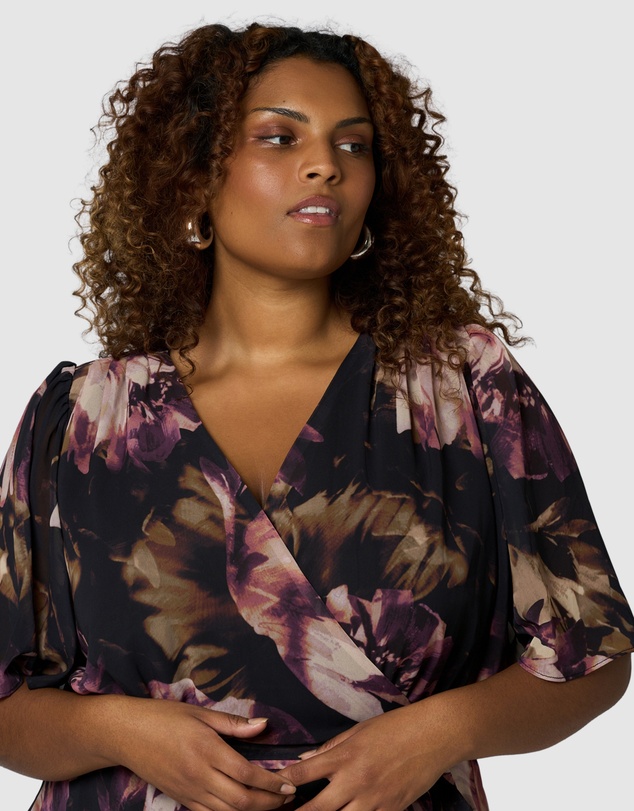 Pink Dusk by Curve Project - Hypnotic Maxi Dress