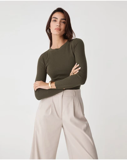 Forcast - Tania Crew Neck Knit