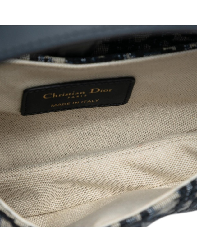Pre-Loved by Azura Reborn - Pre-Loved Mini Oblique Canvas Saddle Bag